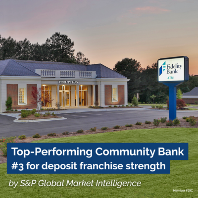 Fidelity Bank Ranked Among the Nation’s Top Community Banks